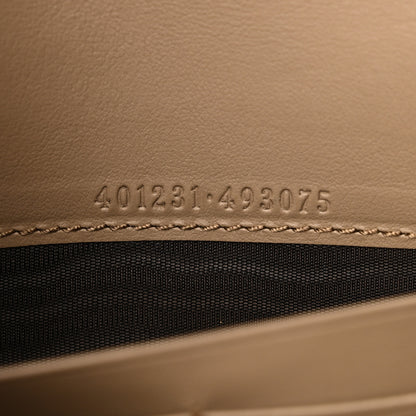 Gucci GG Supreme Monogram Mini Dionysus Chain Wallet Beige Taupe 7 of 11