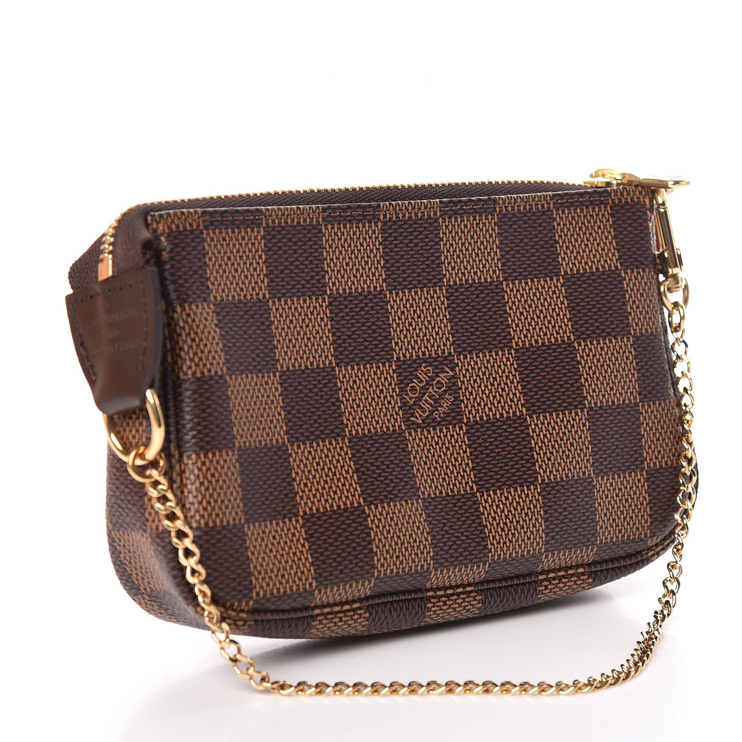 Louis Vuitton Damier Ebene Mini Pochette Accessories 3 of 7