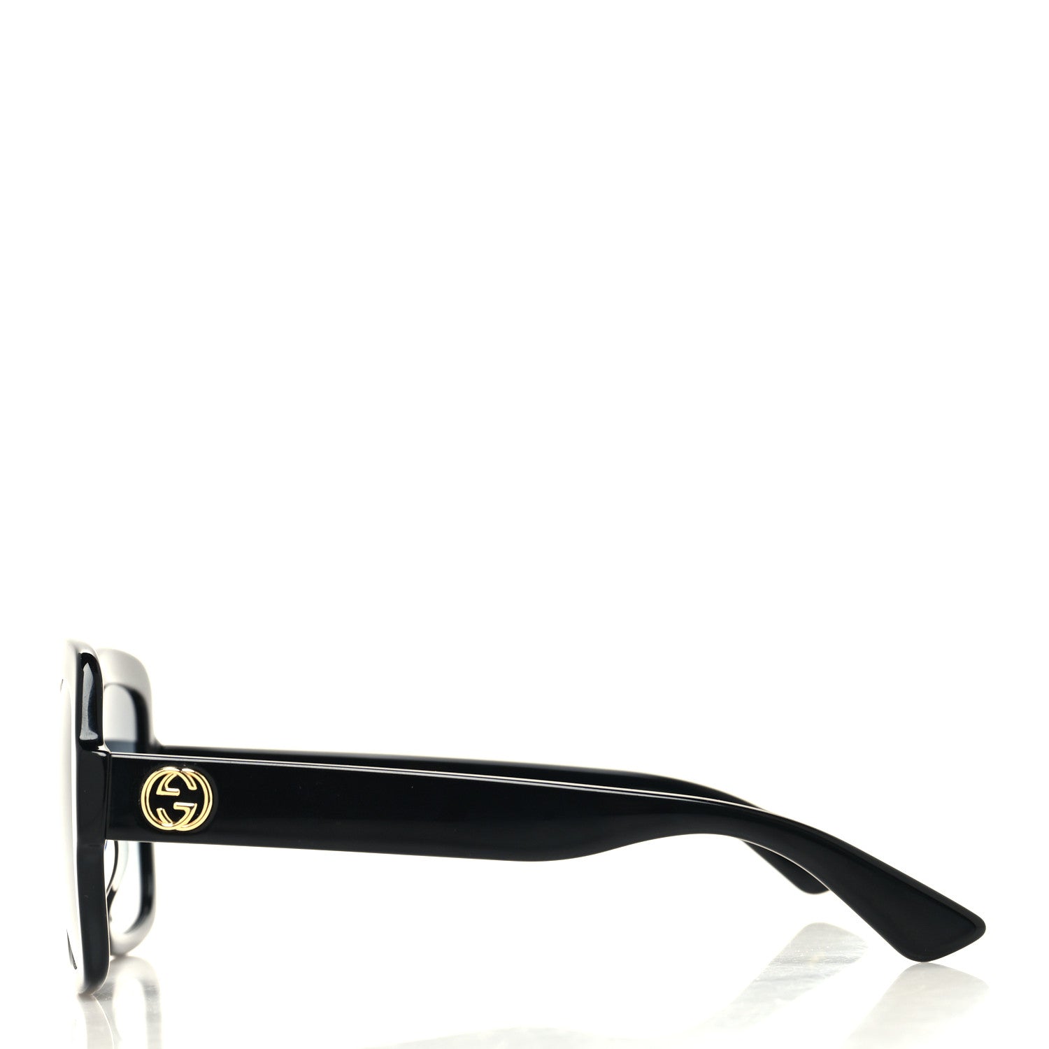 Gucci Acetate Square Frame Sunglasses GG0036S Black 3 of 8