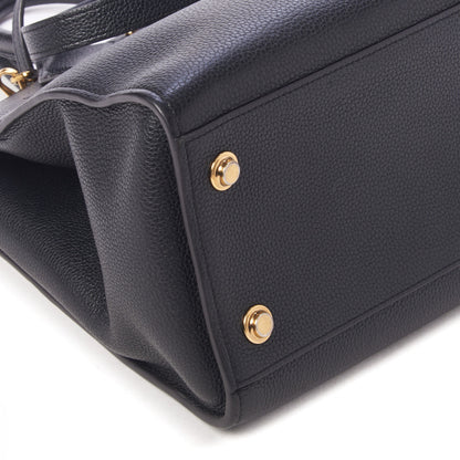 Louis Vuitton Taurillon City Steamer MM Black 8 of 8