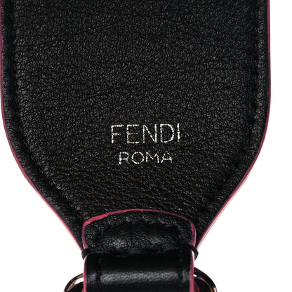 Fendi Calfskin Sequin Fun Fair Strap You Black Multicolor 4 of 5