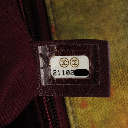 Chanel Washed Toile Graffiti On The Pavements Messenger Khaki Multicolor 7 of 7