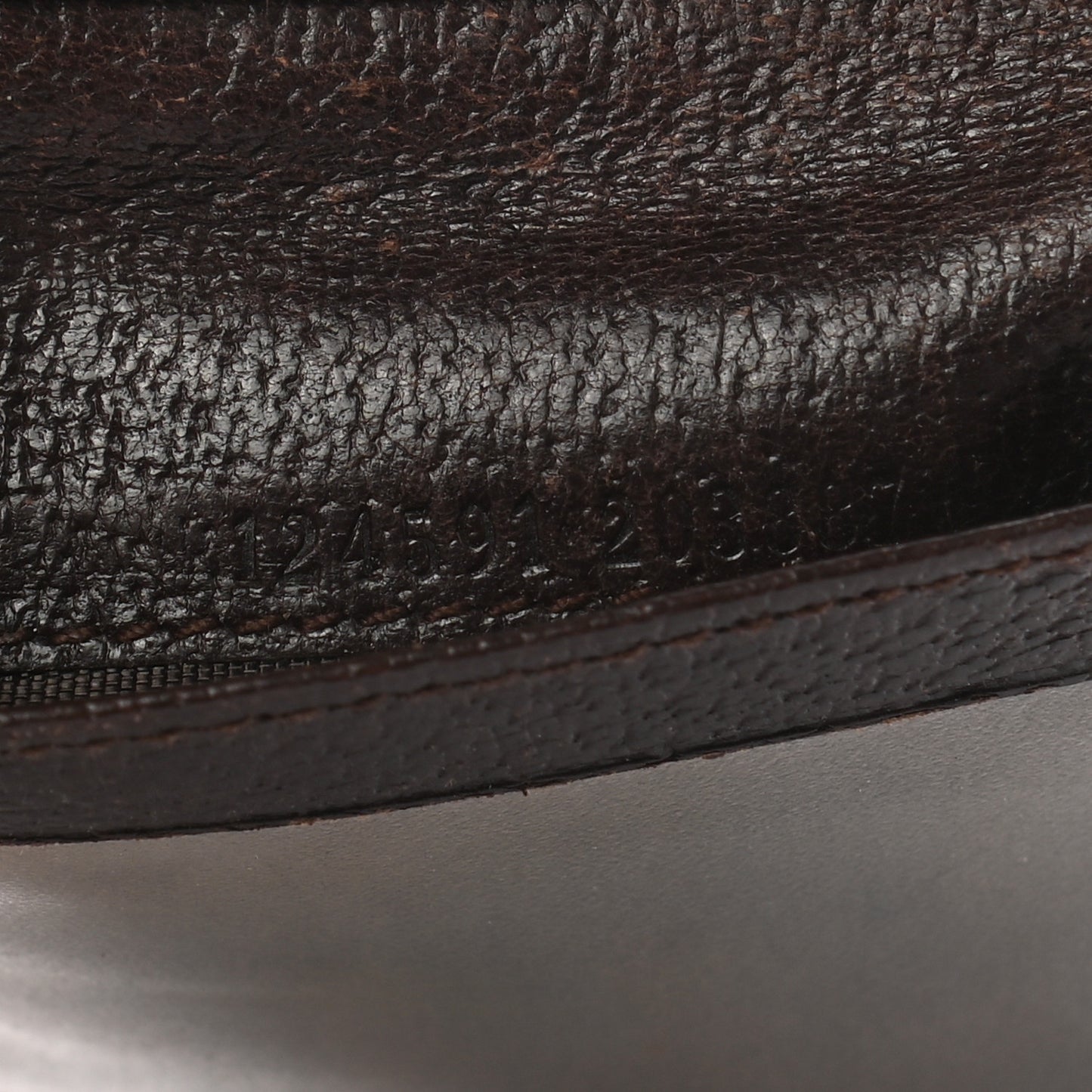 Monogram Bi-Fold Wallet Dark Brown