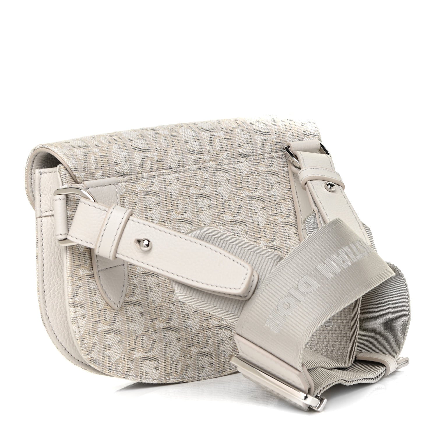 Christian Dior Oblique Saddle Messenger Pouch Beige 2 of 10