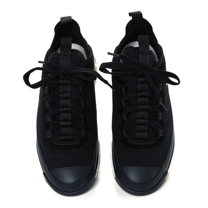 Chanel Velvet Calfskin Mixed Fibers CC Sneakers 37 Black 5 of 11