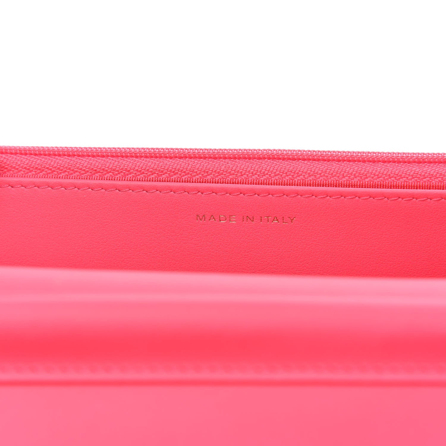 Chanel Patent Calfskin Quilted Wallet On Chain WOC Pink 7 of 11