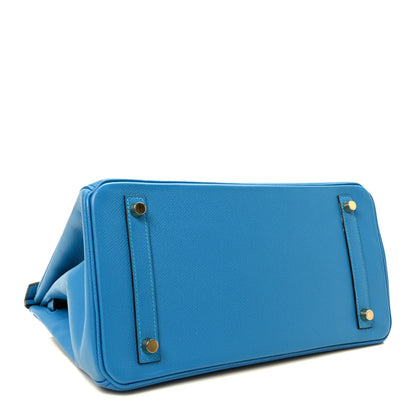 Hermes Epsom Birkin 30 Bleu Zanzibar 4 of 11