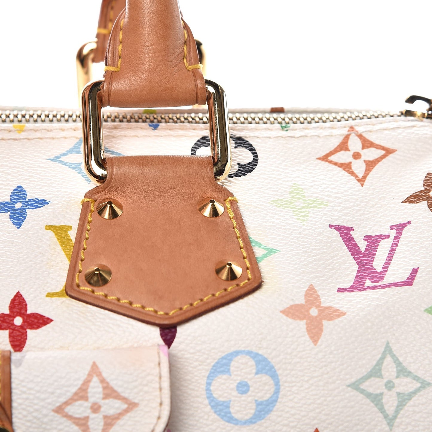 Monogram Multicolor Speedy 30 White