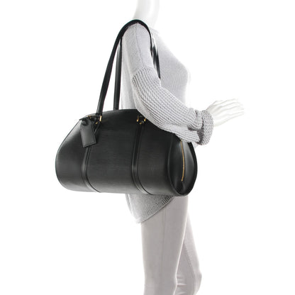 Louis Vuitton Epi Solferino 45 Black 2 of 7