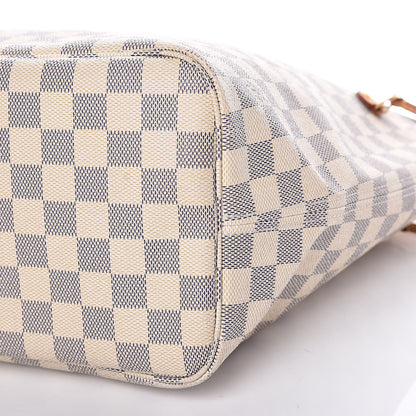 Louis Vuitton Damier Azur Neverfull MM 23 of 23