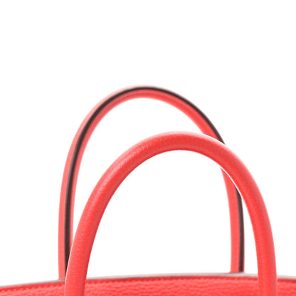 Hermes Togo Birkin 30 Rouge Pivoine 13 of 14