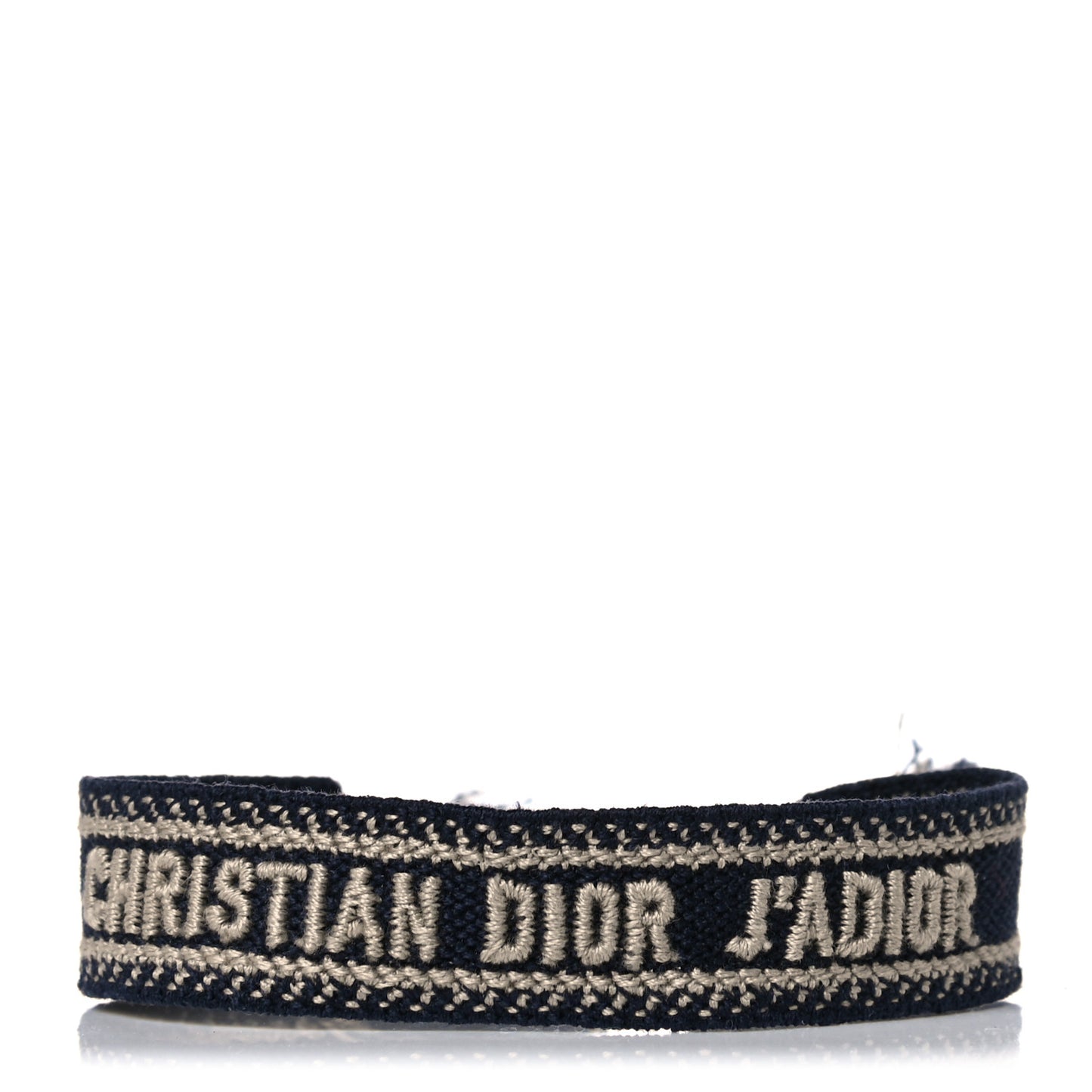 Woven Cotton J'Adior Friendship Bracelet Navy