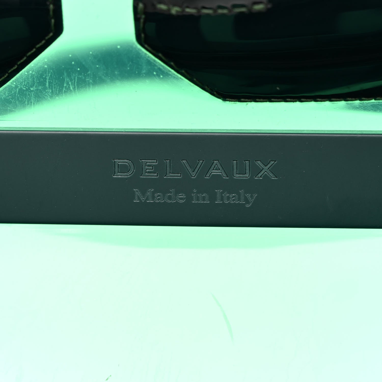 Delvaux PVC The Hero 1829 Brillant Satchel Vert 6 of 12