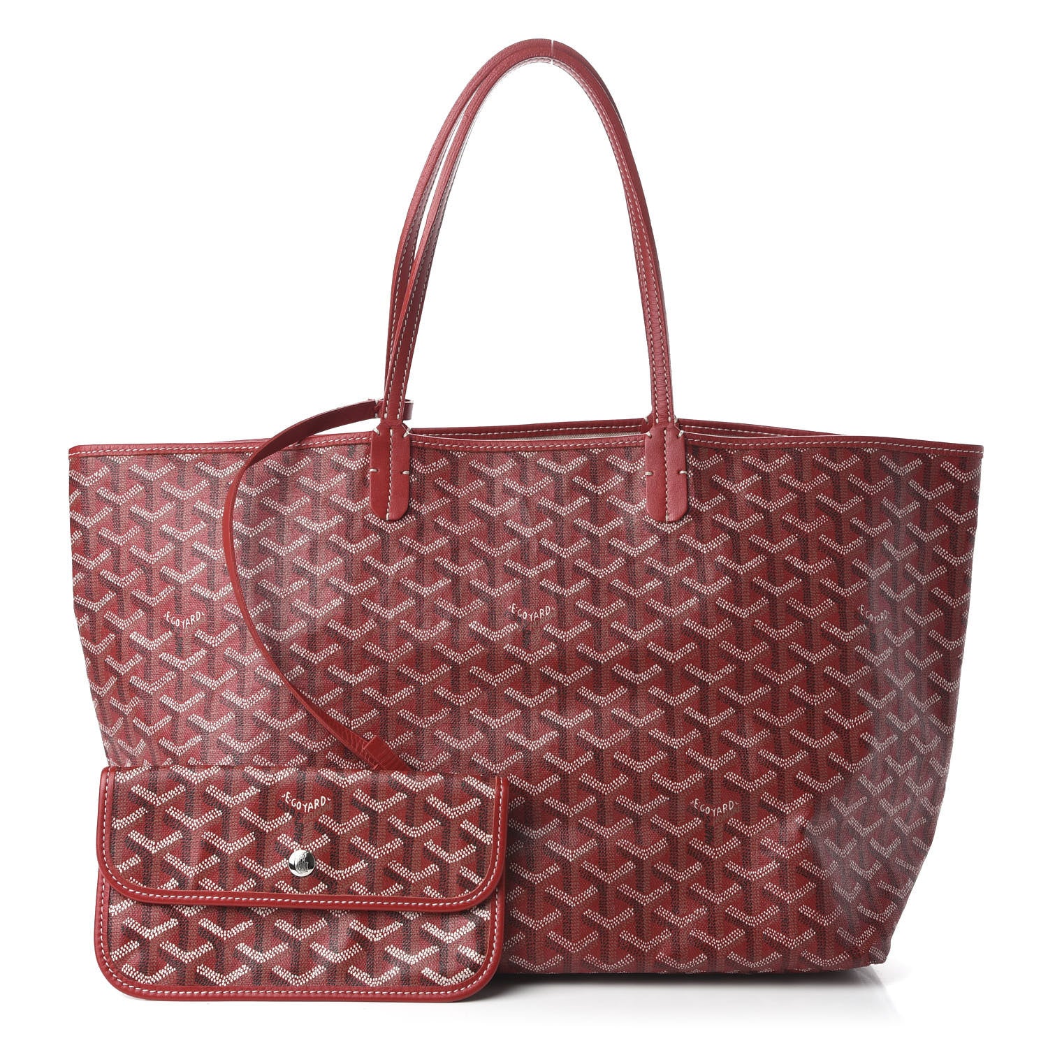 Goyard Goyardine Saint Louis PM Red 1 of 9