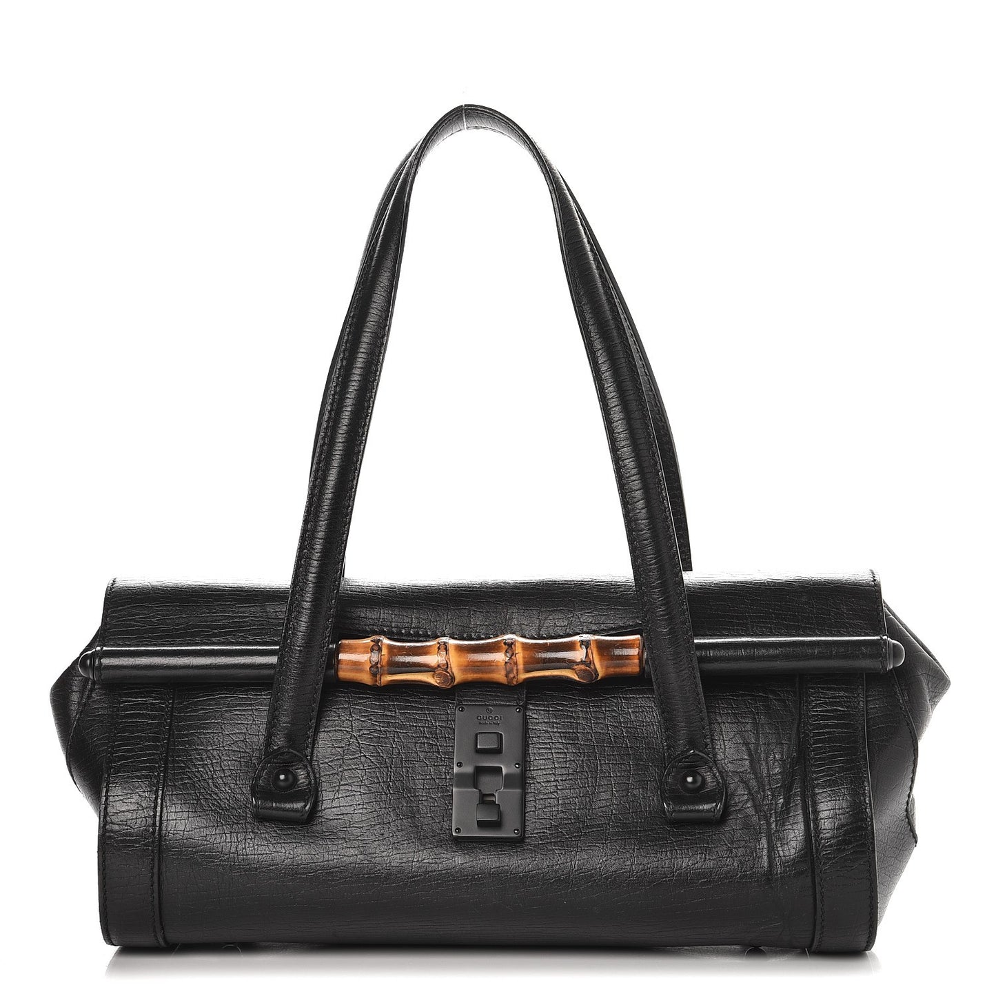 Calfskin Bamboo Bullet Black