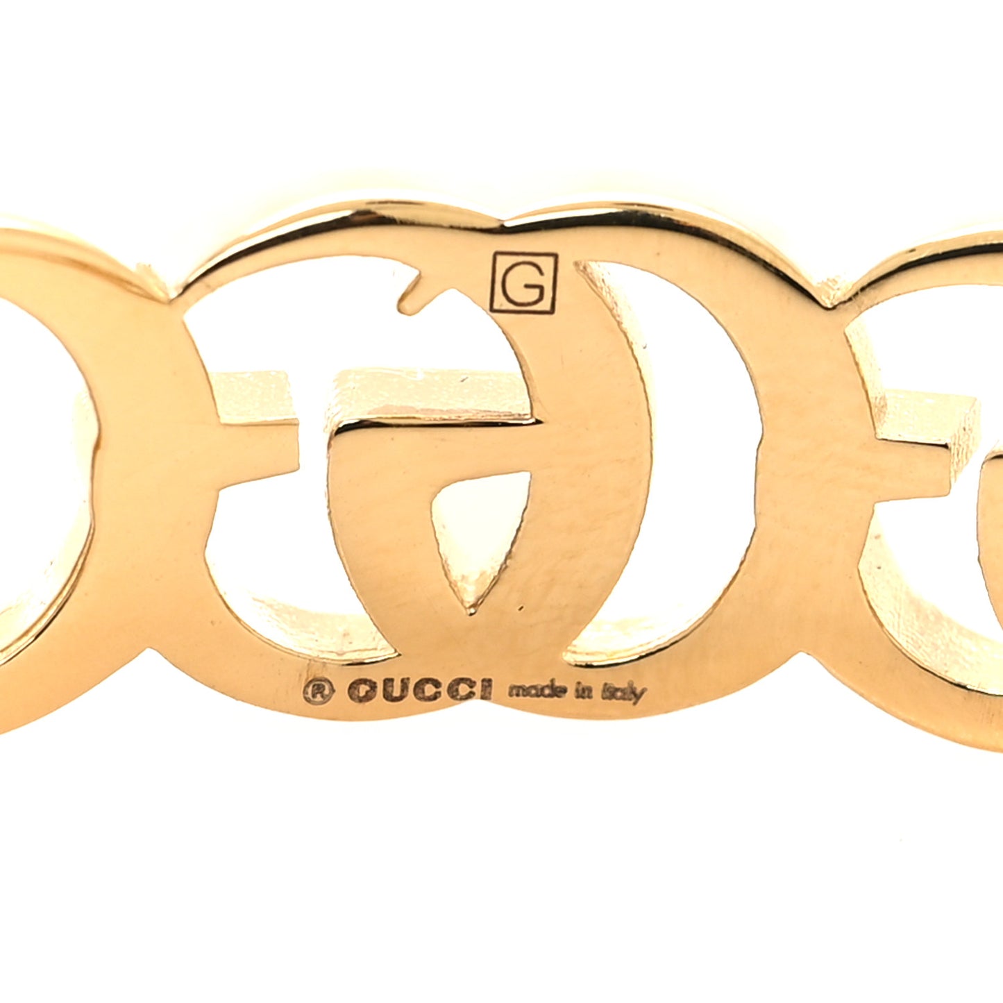 Pearl GG Marmont Bracelet Small Aged Gold Pearl Cream