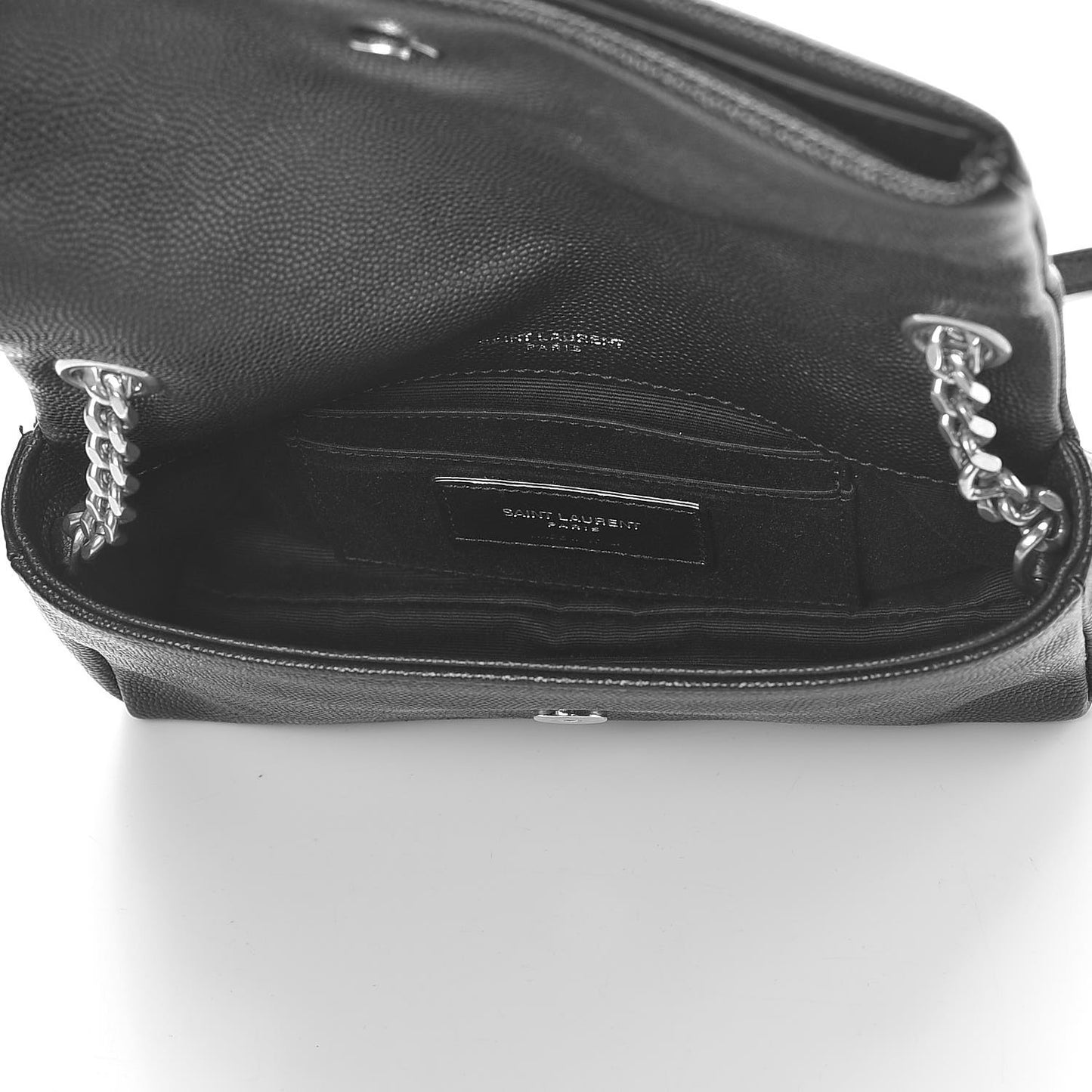 Grain De Poudre Toy West Hollywood Monogram Fold-Over Bag Black