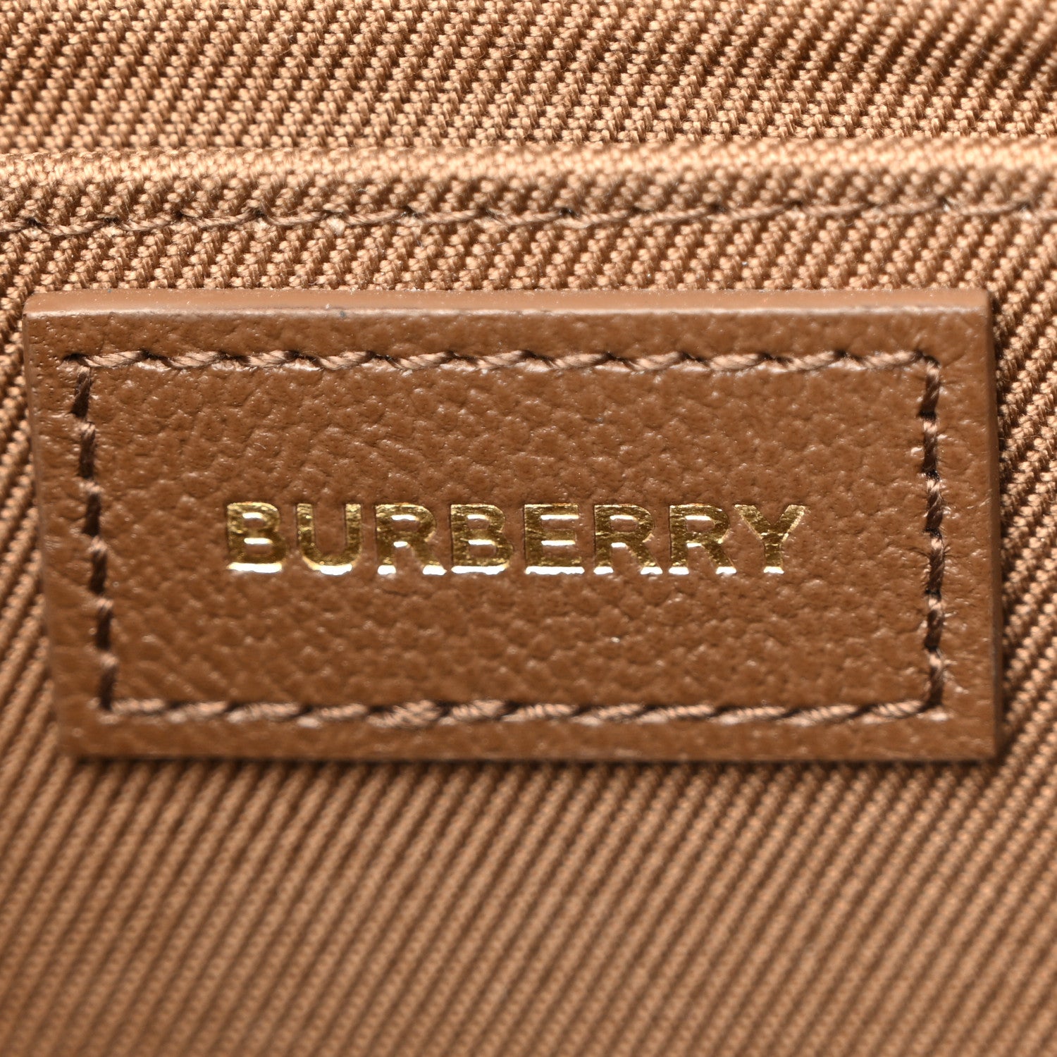 Burberry Grained Calfskin House Check Tartan Mix New Hampshire Earth 6 of 10