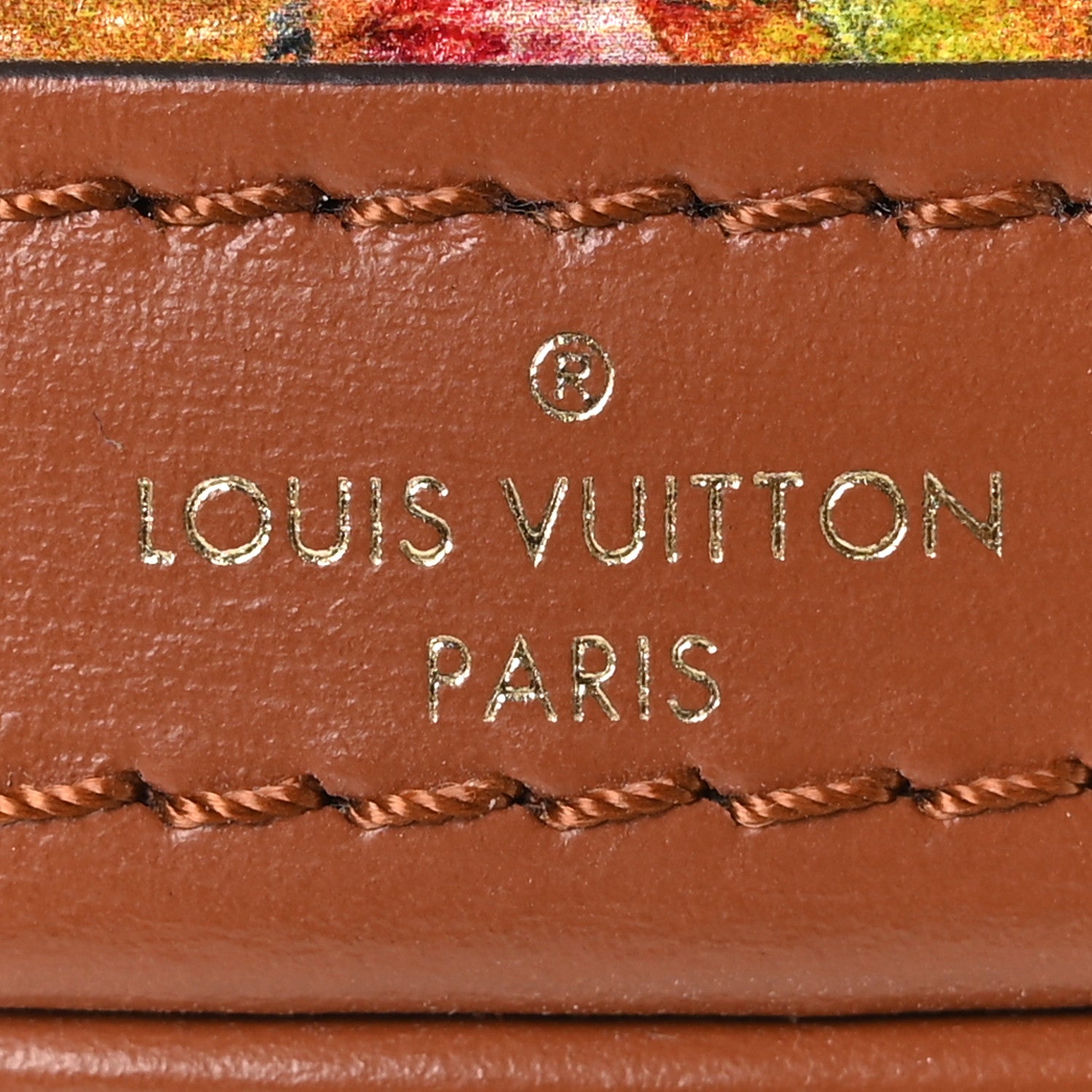 Louis Vuitton Metallic Monogram LV Garden Nano Bucket Bag Gold 7 of 11