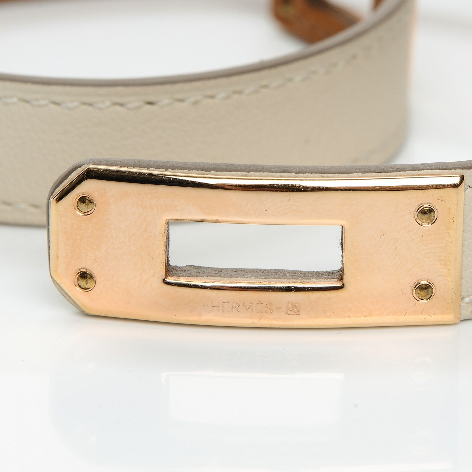 Hermes Swift Kelly Double Tour Bracelet XS Craie 4 of 8