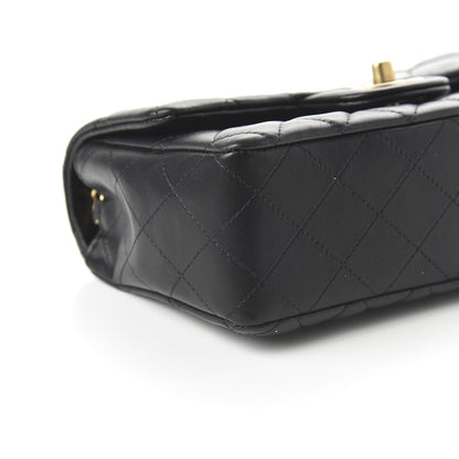 Chanel Lambskin Quilted Mini Rectangular Flap Black 6 of 11