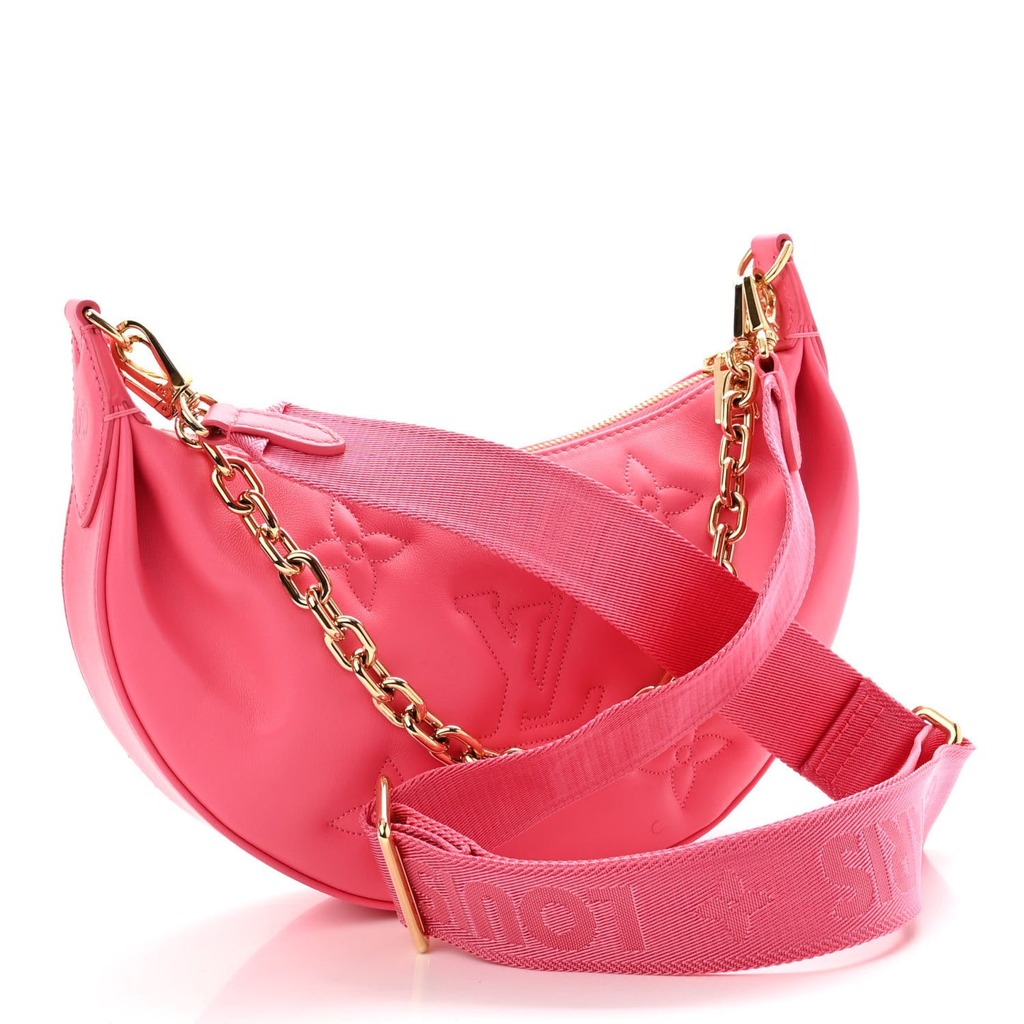 Calfskin Bubblegram Over The Moon Dragon Fruit