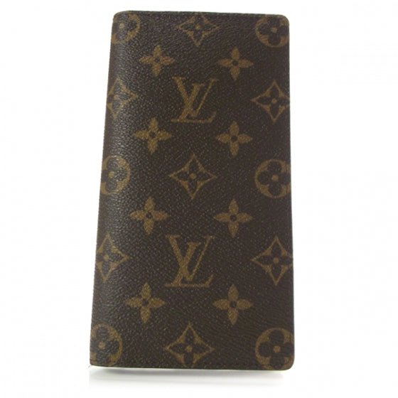 Monogram Porte Valeurs Checkbook Wallet