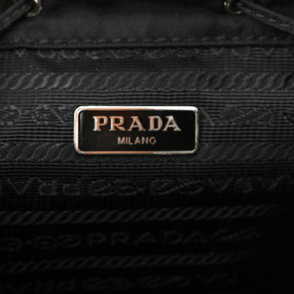 Prada Nylon Vela Mini Crossbody Backpack Black 6 of 11