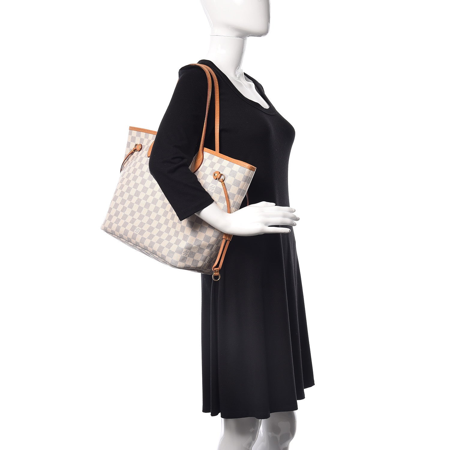 Louis Vuitton Damier Azur Neo Neverfull MM 2 of 31