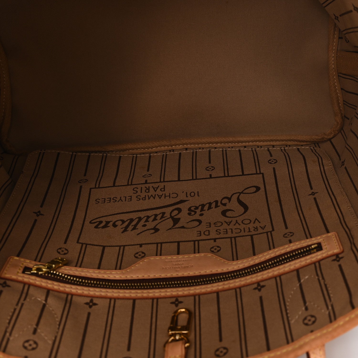 Louis Vuitton Monogram Neverfull MM 5 of 10
