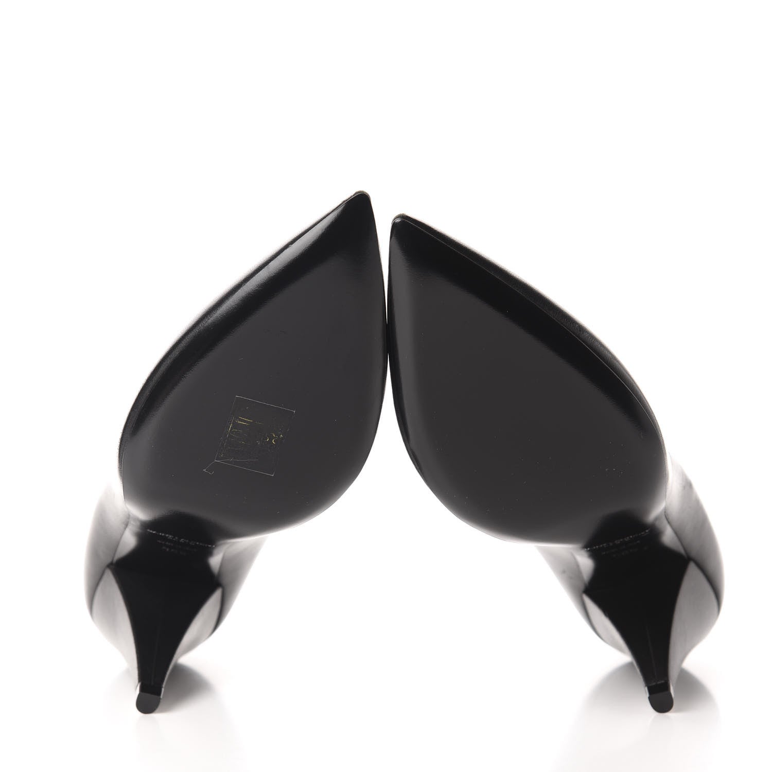 Saint Laurent Calfskin Era Pumps 39.5 Black 6 of 10