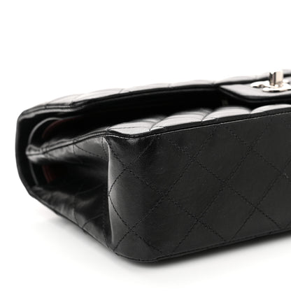 Chanel Lambskin Quilted Medium Double Flap Black 8 of 10