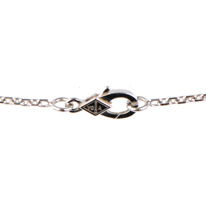 Van Cleef & Arpels 18K White Gold Diamond Large Frivole Pendant Necklace 4 of 7