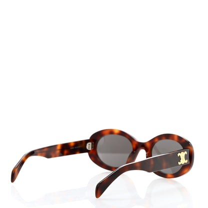 Celine Acetate Triomphe 01 Sunglasses CL 40194U Tortoise 4 of 7