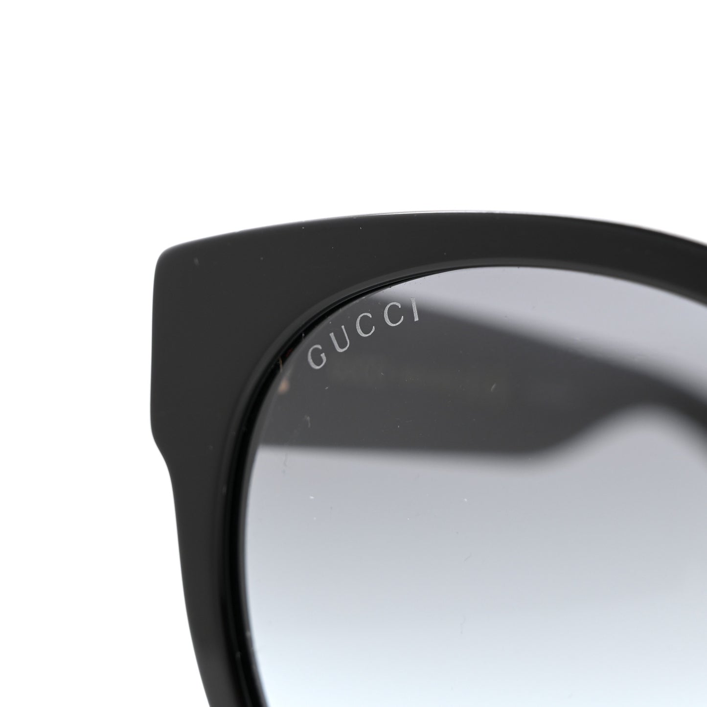 Acetate Round Sunglasses GG 0035S Black