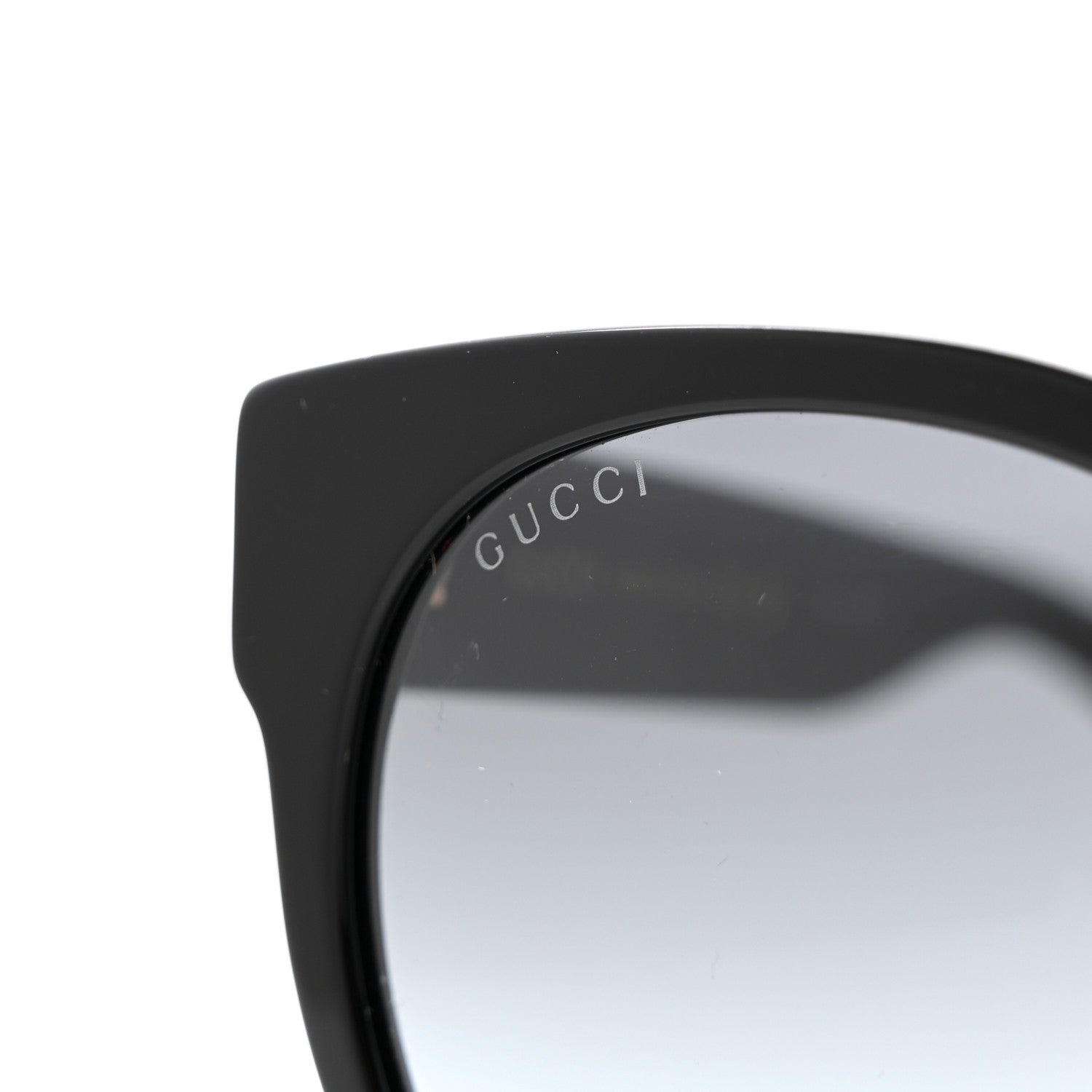Gucci Acetate Round Sunglasses GG 0035S Black 7 of 7