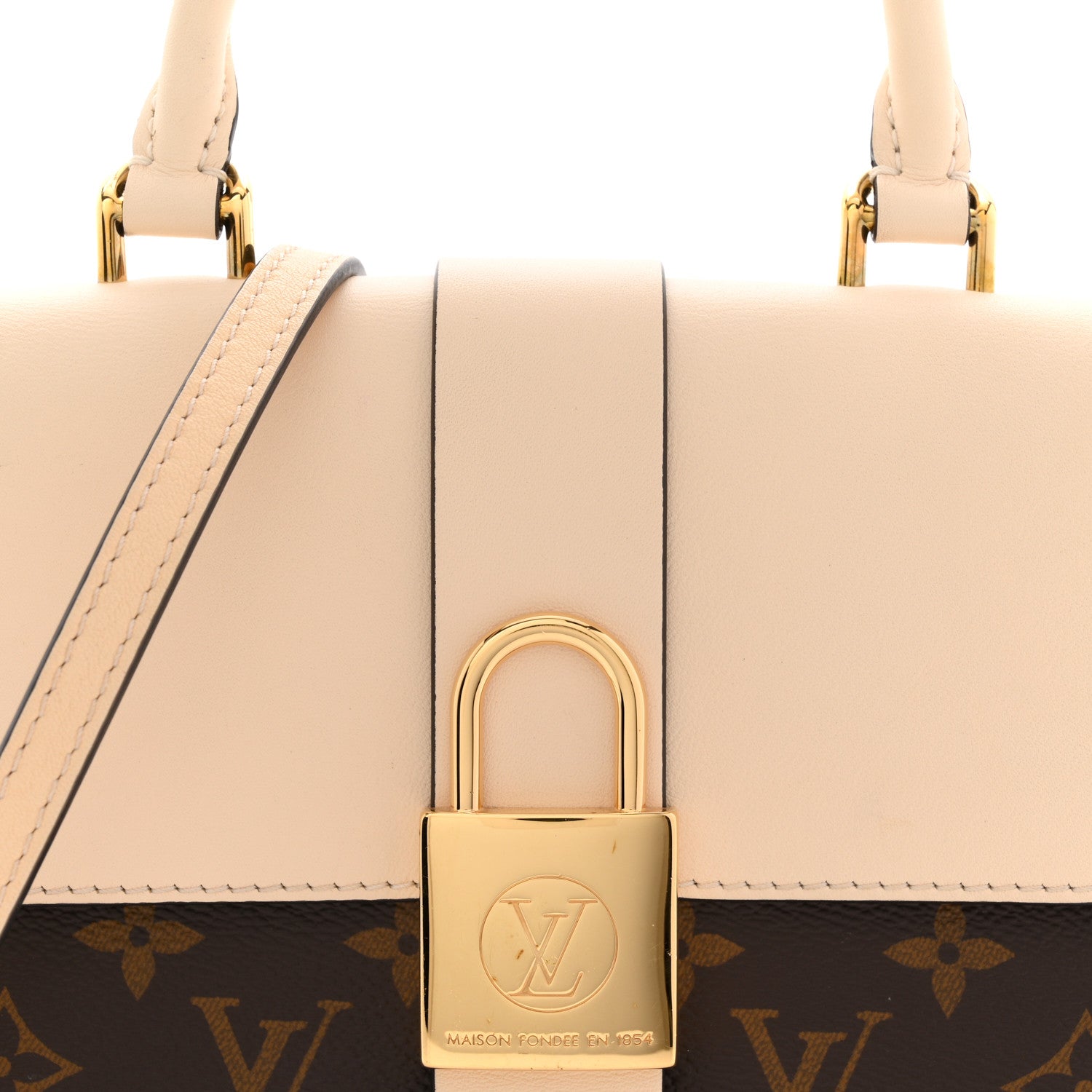 Louis Vuitton Monogram Locky BB Creme 8 of 11