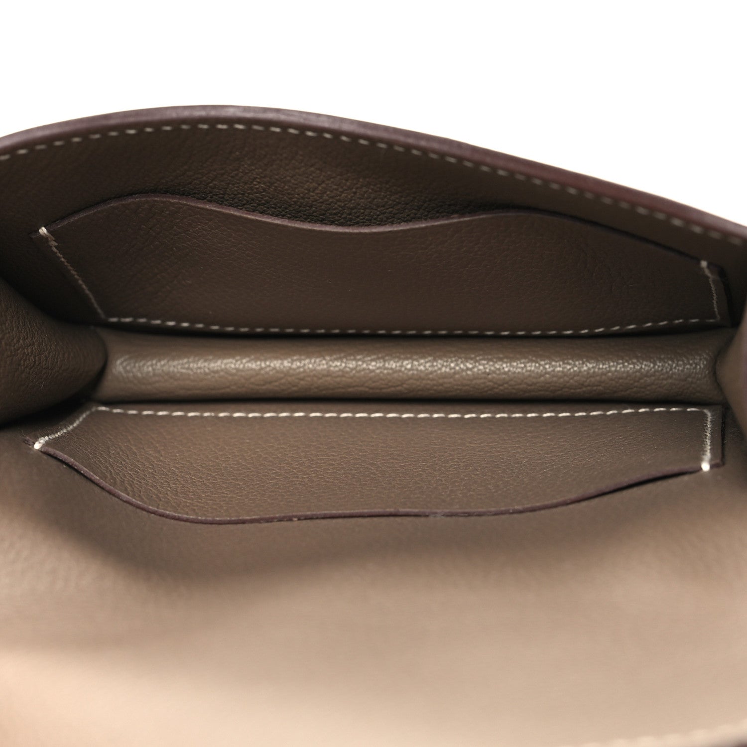 Hermes Evercolor Constance Slim Wallet Etoupe 6 of 11