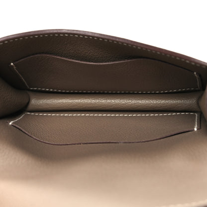 Hermes Evercolor Constance Slim Wallet Etoupe 6 of 11