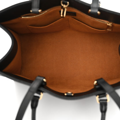 Louis Vuitton Empreinte Monogram Giant OnTheGo MM Black 5 of 13