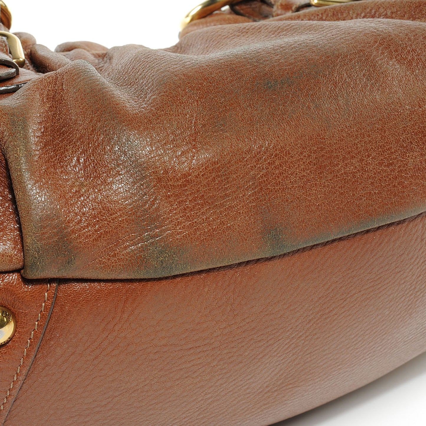 Cervo Lux Chain Hobo Nocciolo