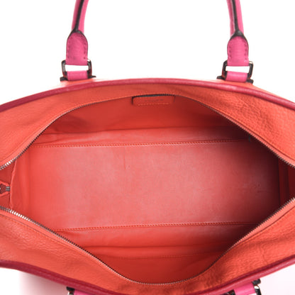 Loewe Goatskin Amazona Tote Orange 5 of 7