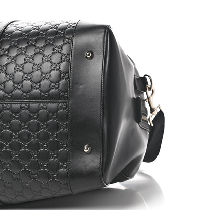 Gucci Guccissima Signature Large Duffle Black 9 of 17