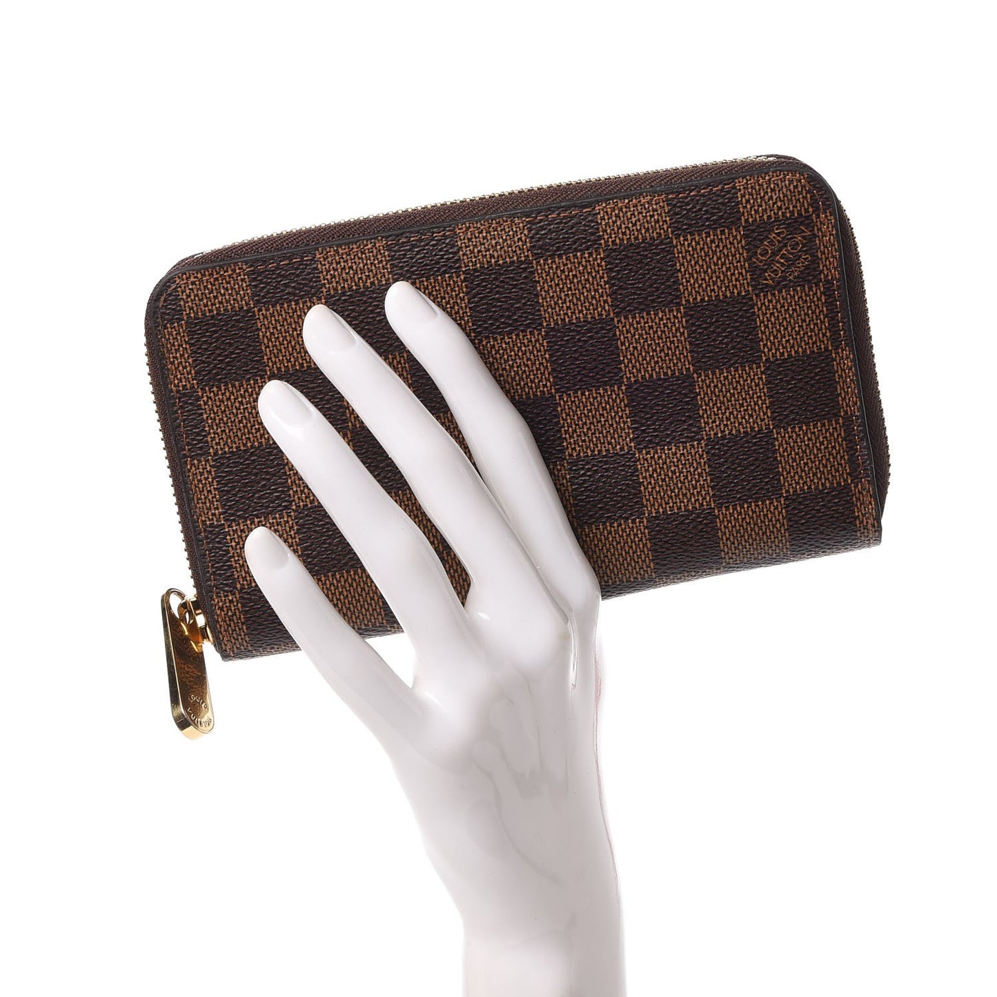 Damier Ebene Zippy Compact Wallet