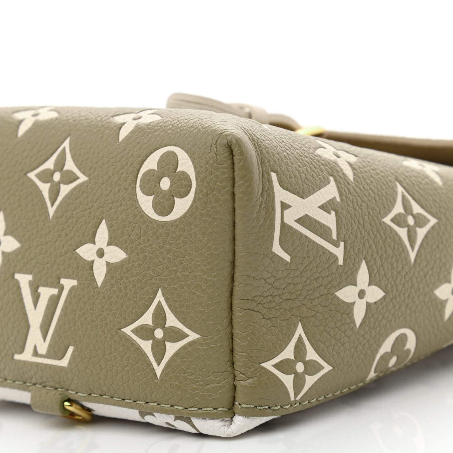 Empreinte Monogram Spring In The City Tiny Backpack Kaki Beige Cream