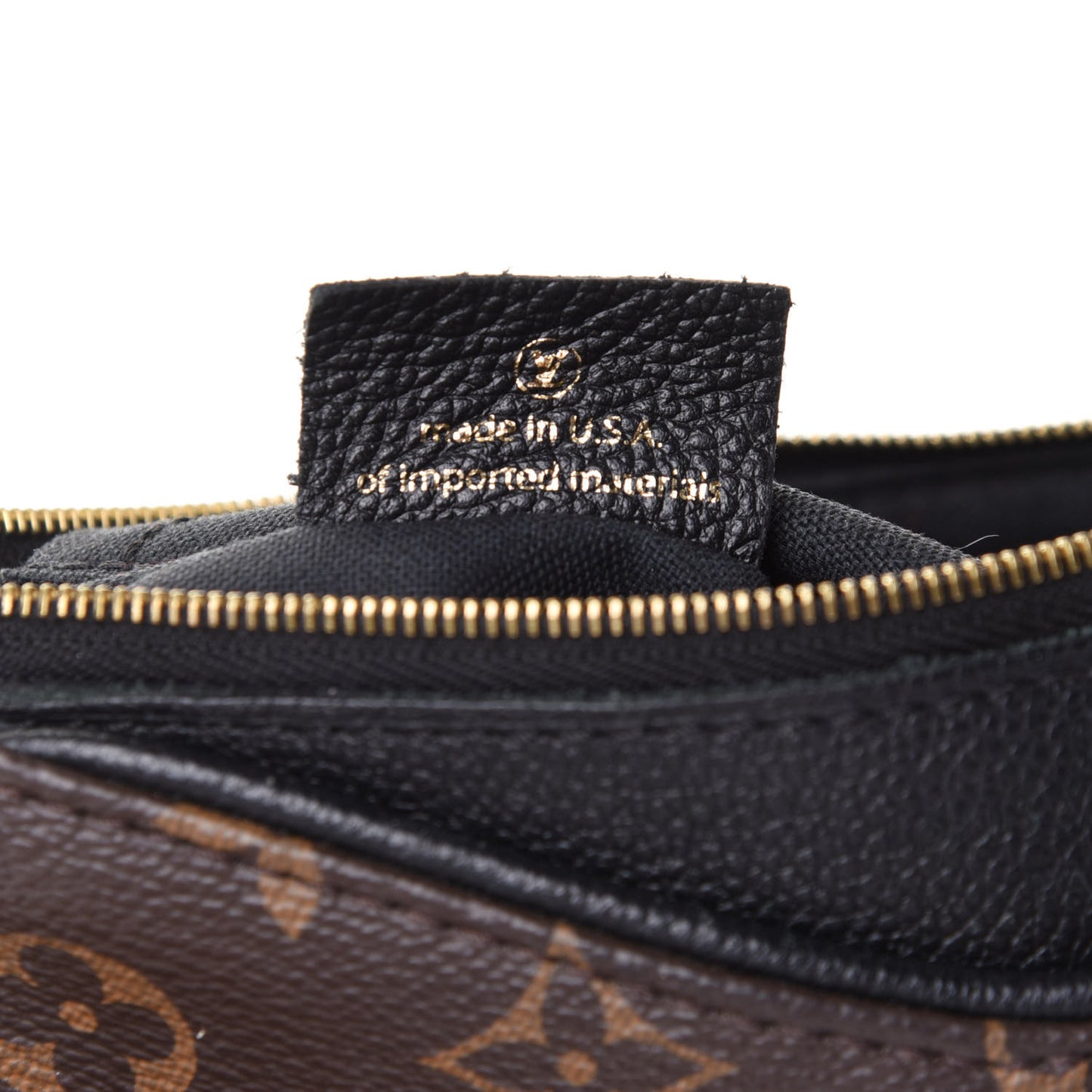 Monogram Pallas Clutch Black