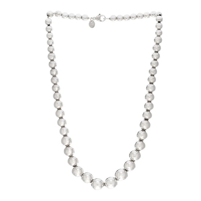 Tiffany Sterling Silver HardWear Graduated Ball Necklace 3 of 4