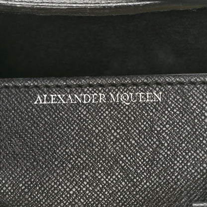 Alexander McQueen Grained Calfskin Small Heroine Black 6 of 9