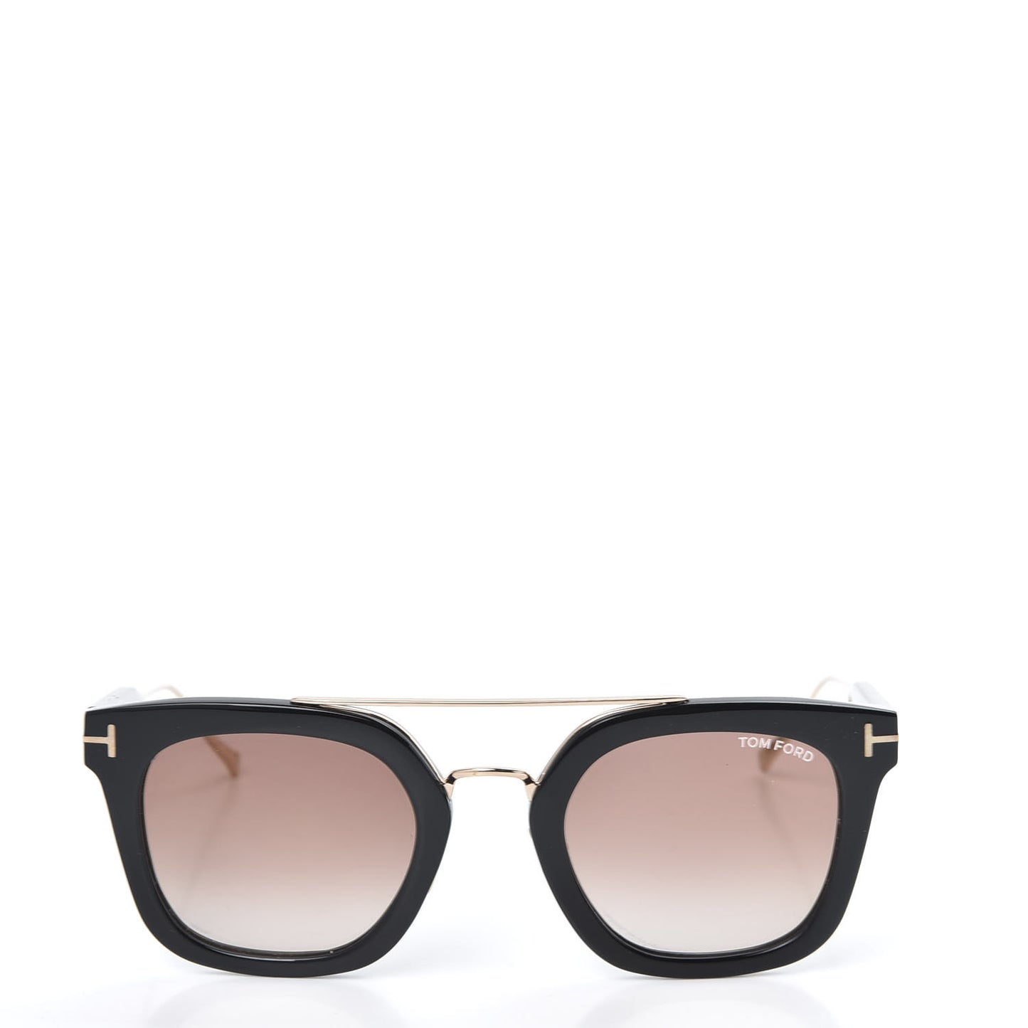 Alex Squared Sunglasses TF541 Shiny Black Gradient Brown