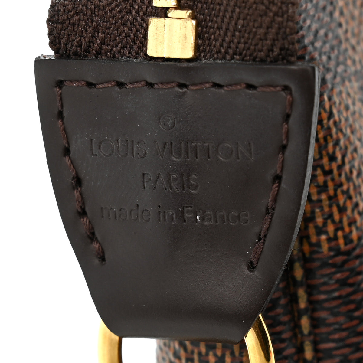 Louis Vuitton Damier Ebene Mini Pochette Accessories 6 of 10